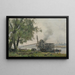 Die Seine in Rouen - Emmanuel Lansyer — gerahmtes Bild an der Wand