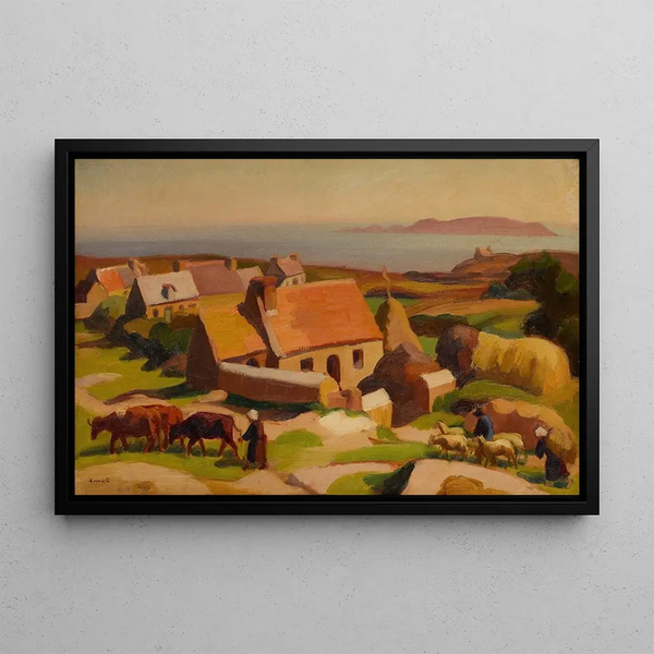 Emmanuel de La Villon - Paysage de Perros Gui.webp