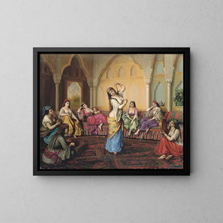 La Danse - Emmerich Alexius Swoboda Wikingen — gerahmtes Bild an der Wand