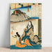 Reproduktion des Gemäldes Kaiserin Jito Tenno - Utagawa Kuniyoshi