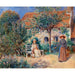 Reproduktion des Gemäldes in der Bretagne - Pierre-Auguste Renoir