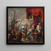 Énée à la cour de Latinus - Ferdinand Bol — gerahmtes Bild an der Wand