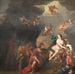 Énée receiviert ein neues Set von Rüstungen von Venus - Ferdinand Bol — in einem Innenraum präsentiert