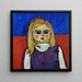 Kinder-Gemälde - Alexej von Jawlensky — gerahmtes Bild an der Wand