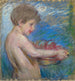 Kinderbild mit Früchten - Alice Pike Barney — Ansicht des Kunstwerks