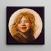 Kinderlachendes Gemälde - Frans Hals — gerahmtes Bild an der Wand
