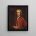 Portrait de George 4e comte de Cardigan, plus tard 1er duc de Montagu - Enoch Seeman — gerahmtes Bild an der Wand