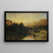 Landschaft - Enrique Sheridan — gerahmtes Bild an der Wand
