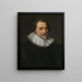 Portrait de Ludovicus Nonnius - Erasmus Quellinus le Jeune — gerahmtes Bild an der Wand