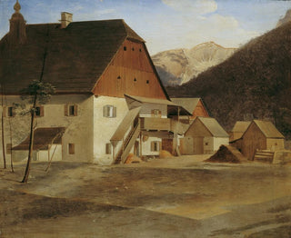 La grande maison de la martre à Hirschwang sur la Rax - Erasmus von Engert — Ansicht des Kunstwerks