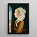 Ginevra Bentivoglio - Ercole de Roberti — gerahmtes Bild an der Wand