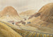 Gerbes de maïs et fermes Hill Farm Capelyffin Pays de Galles - Eric Ravilious — Ansicht des Kunstwerks