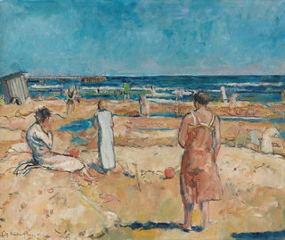 Strand bei Heringsdorf nach einer Flut - Erich Büttner — Ansicht des Kunstwerks