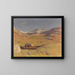 Sonniger Herbst - Erich Erler — gerahmtes Bild an der Wand