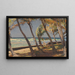 Plage de Waikiki - Erich Kips — gerahmtes Bild an der Wand