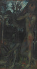 Musiker in einem Regenwald - Erik SthrNielsen — Ansicht des Kunstwerks
