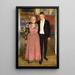 Alte Amme - Erik Werenskiold — gerahmtes Bild an der Wand