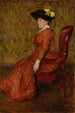 Portrait der Künstlerin Kitty L Kielland - Erik Werenskiold — Ansicht des Kunstwerks
