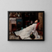 Repos - Ernest-Ange Duez — gerahmtes Bild an der Wand
