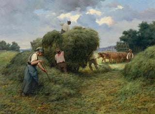 Die Mäher - Ernest Chateignon — Ansicht des Kunstwerks