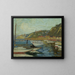Baie orientale, Wellington - Ernest George Hood — gerahmtes Bild an der Wand