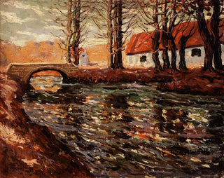 Flusslandschaft - Ernest Lawson — Ansicht des Kunstwerks