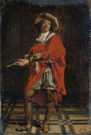 Ernest Meissonier - A Cavalier Time of Louis XIV.webp