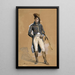 Ein Offizier der Ersten Republik - Ernest Meissonier — gerahmtes Bild an der Wand