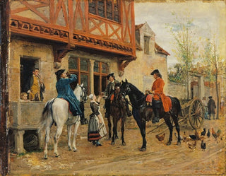 Ernest Meissonier - Halt at an Inn.webp