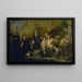 Alphonse Baudin (1811-1851) auf der Barrikade im Faubourg Saint-Antoine am 3. Dezember 1851 - Ernest Pichio — gerahmtes Bild an der Wand