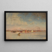 Ansicht von Cambridge vom Innenbecken - Ernest Wadsworth Longfellow — gerahmtes Bild an der Wand