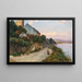 Sur le Danube - Ernestine von Kirchsberg — gerahmtes Bild an der Wand