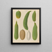 Gurken - Ernst Benary — gerahmtes Bild an der Wand