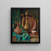 Naturmorte orientalisch - Ernst Czernotzky — gerahmtes Bild an der Wand