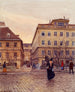 Der Getreidemarkt und die Papagenogasse in Wien - Ernst Graner — Ansicht des Kunstwerks