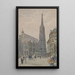 Kathedrale Saint-Étienne - Ernst Graner — gerahmtes Bild an der Wand