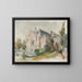 Villa in einem Park - Ernst Graner — gerahmtes Bild an der Wand