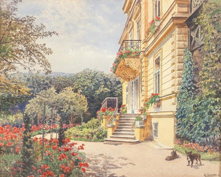Ernst Graner - Villa in gepflegtem Garten.webp