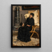 Convalescente - Ernst Josephson — gerahmtes Bild an der Wand