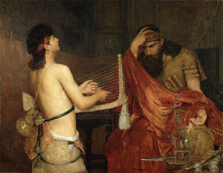 David und Saül - Ernst Josephson — Ansicht des Kunstwerks