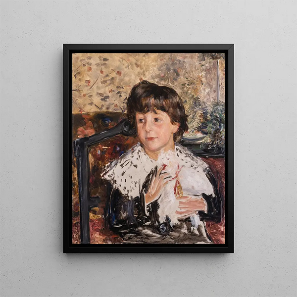 Edvard Heyman en garçon - Ernst Josephson — gerahmtes Bild an der Wand