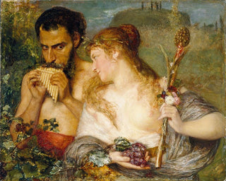 Nymphe und Faune - Ernst Josephson — Ansicht des Kunstwerks