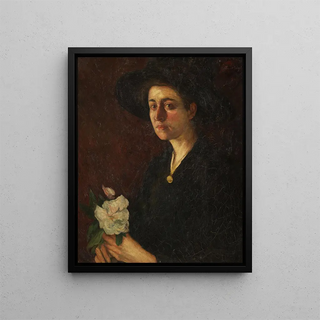 Ernst Josephson - Portrait of Mlle Genet.webp