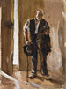 Spanisches Mönch-Gemälde - Ernst Josephson — Ansicht des Kunstwerks
