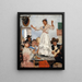 Spanische Tanz - Ernst Josephson — gerahmtes Bild an der Wand