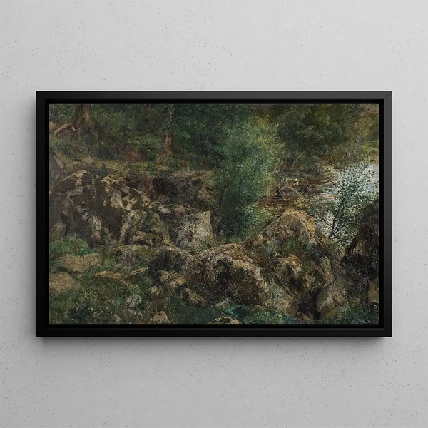 La Fraîcheur - Ernst Josephson — gerahmtes Bild an der Wand