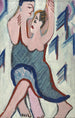 Paar tanzend im Schnee Rückseite - Ernst Ludwig Kirchner — Ansicht des Kunstwerks