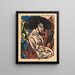 L'Amant - Ernst Ludwig Kirchner — gerahmtes Bild an der Wand