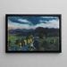 La Mulde près de Lichtenwalde - Ernst Ludwig Kirchner — gerahmtes Bild an der Wand