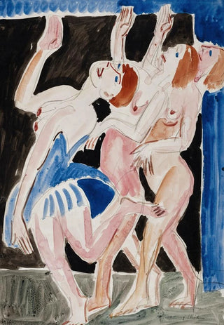 Ernst Ludwig Kirchner - Drei Tnzerinnen.webp